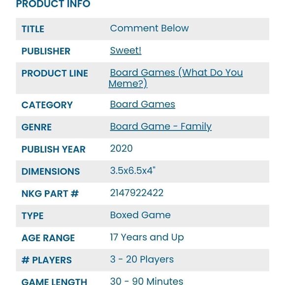 Party Game Cards "Comment Below" by What do You Meme Friends Social NEW - Picture 4 of 6